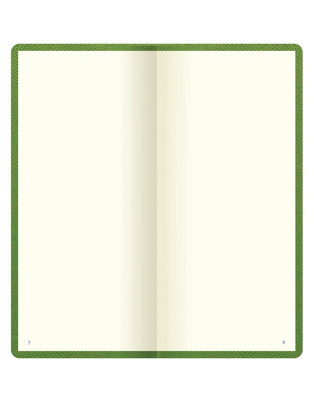 Legacy Slim Pocket Plain Notebook Green Inside Pages#colour_green