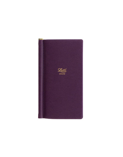 Legacy Slim Pocket Plain Notebook Purple#colour_purple