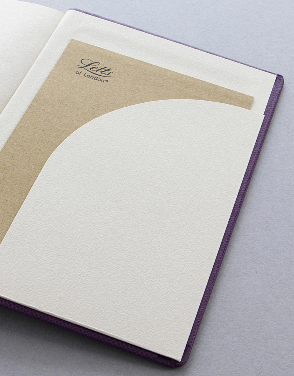 Legacy Book Plain Notebook Purple#colour_purple