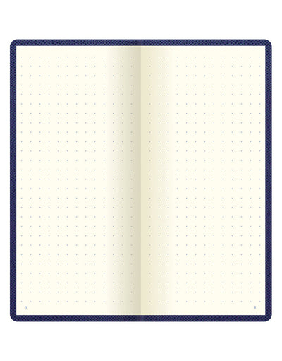 Legacy Slim Pocket Dotted Notebook Blue - Dotted Pages#colour_blue