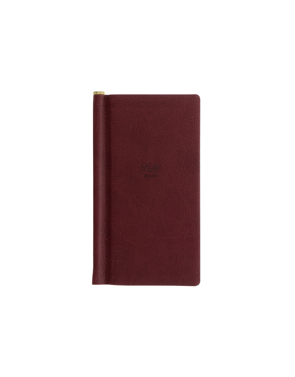 Origins Slim Pocket Plain Notebook Chocolate Brown