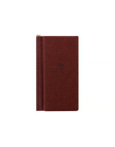 Origins Slim Pocket Ruled Notebook Chocolate Brown#colour_chocolate