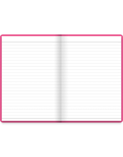 Dazzle A5 Ruled Notebook Inside#colour_pink