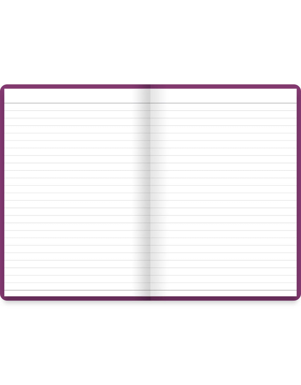Dazzle A5 Ruled Notebook Inside#colour_purple