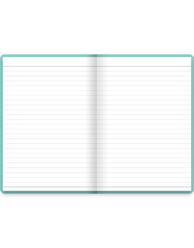 Dazzle A5 Ruled Notebook Inside#colour_turquoise