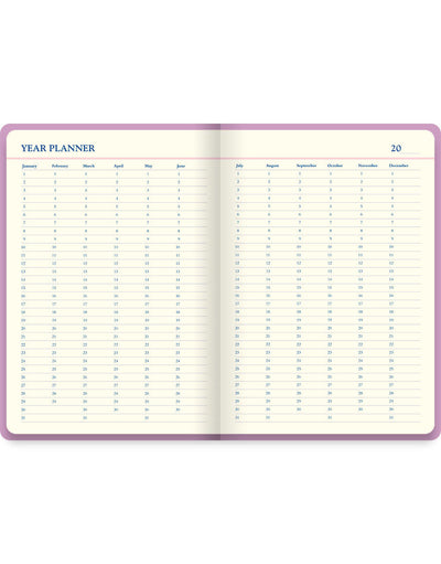 Icon A5 5 year Diary Pink Year Planner#colour_pink