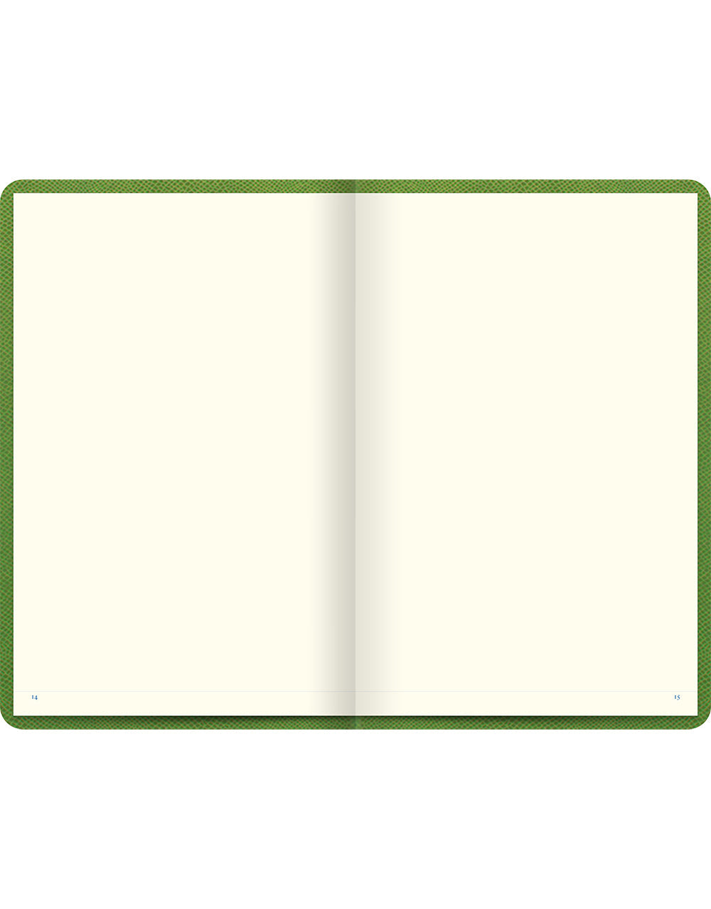 Legacy Book Plain Notebook Green Inside#colour_green