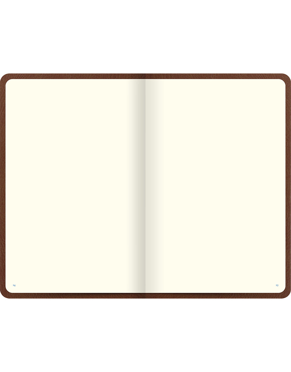 Origins Book Plain Notebook Tan Inside Pages#colour_tan