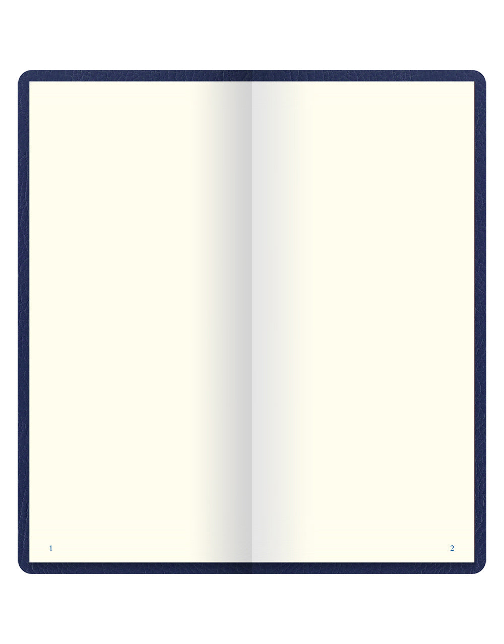 Origins Slim Pocket Plain Notebook Navy Inside Pages#colour_navy