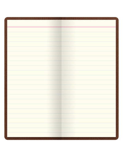 Origins Slim Pocket Ruled Notebook Tan Inside Pages#colour_tan