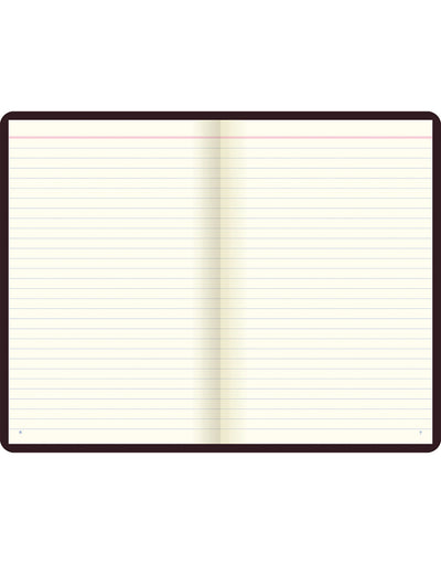 Signature Book Ruled Notebook Chestnut#colour_chestnut